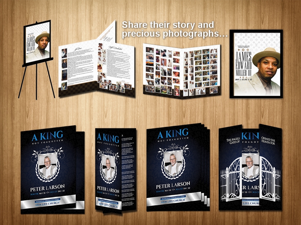 Custom Funeral Program Design